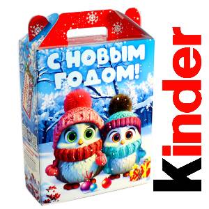 Детский подарок на Новый Год в жестяной упаковке весом 830 грамм по цене 3297 руб в Шахтах